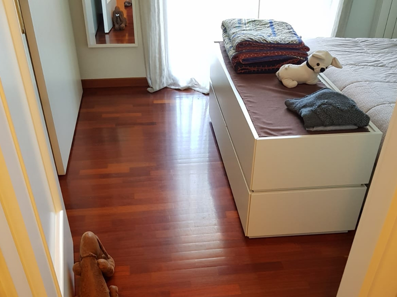 posa parquet camera da letto